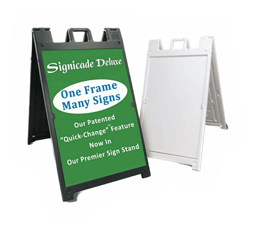 A-Frame Displays A-Frame Displays