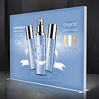 10ft SEG Backlit Fabric Display 10ft SEG Backlit Fabric Display