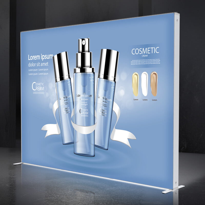 10ft SEG Backlit Fabric Display 10ft SEG Backlit Fabric Display