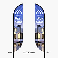 Feather Convex Flag