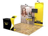 10x10ft Custom Booth 03 10x10ft Custom Booth 03