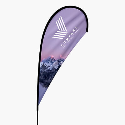 Teardrop Flag