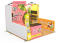 10x10ft Custom Booth Y 10x10ft Custom Booth Y
