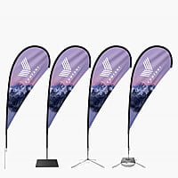 Teardrop Flag Teardrop Flag