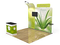 10x10ft Custom Booth 16 10x10ft Custom Booth 16