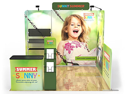 10x10ft Custom Booth O