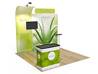 10x10ft Custom Booth 16 10x10ft Custom Booth 16