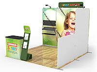 10x10ft Custom Booth O 10x10ft Custom Booth O