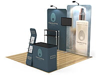 10x10ft Custom Booth B1 10x10ft Custom Booth B1