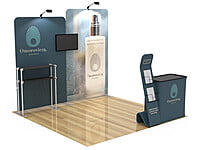 10x10ft Custom Booth B1 10x10ft Custom Booth B1
